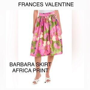 FRANCES  VALENTINE NWT  - BARBARA MIDI SKIRT